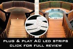 plug n play ac led strip review