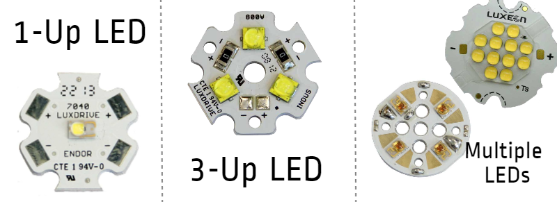 3w Led's RGB 6 Legs LED Light Bulb Chip Diode 