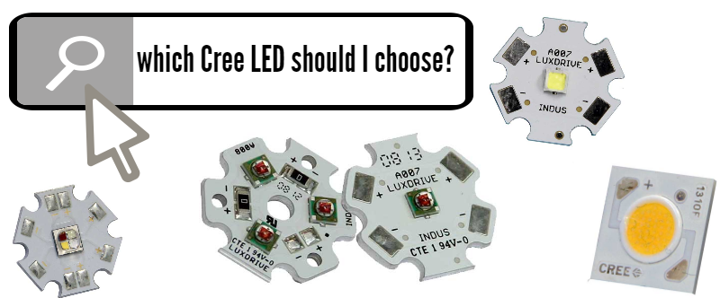 Cree Led Comparison Chart