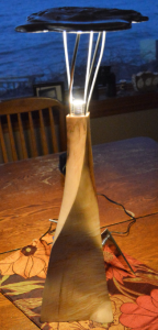 Homemade LED lamp