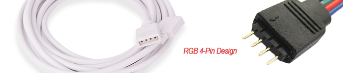 4 pin RGB extension cable