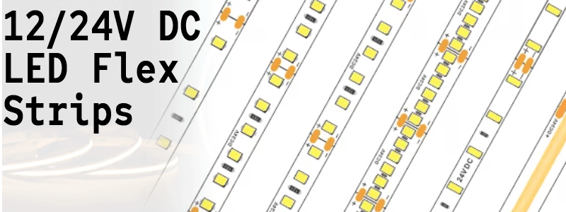 DC LED Flex Strip Options