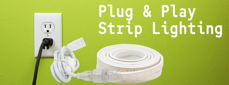 Mini LED Strip Kit with Plug-in Cord Included