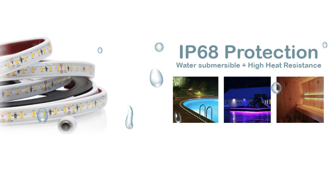 300 Underwater LED Lights Remote Control IP68 SUBMERSABLE 16ft strip 