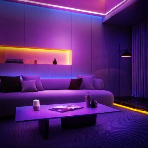 RGB strip mood lighting
