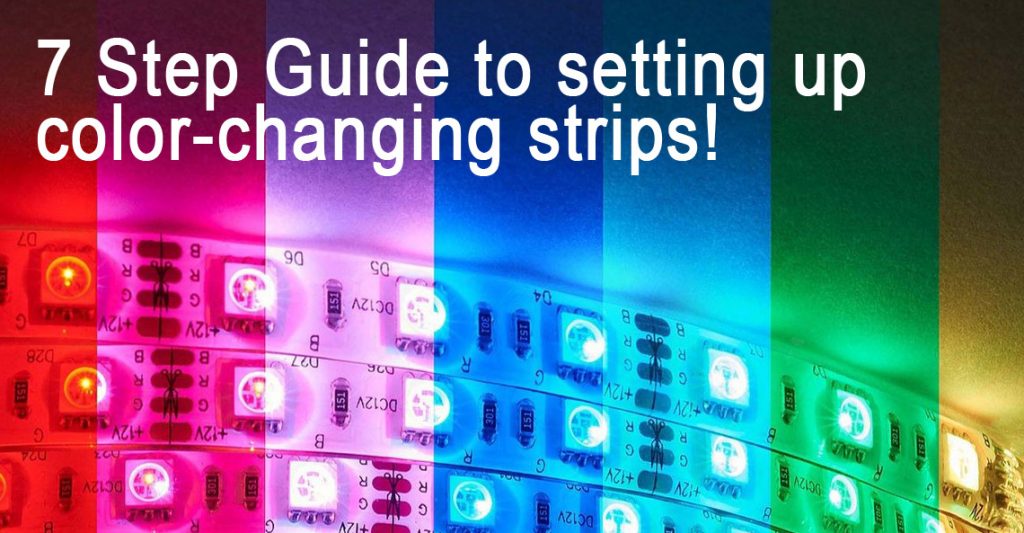 How to Install Color Changing LEDs in a Room LEDSupply Blog