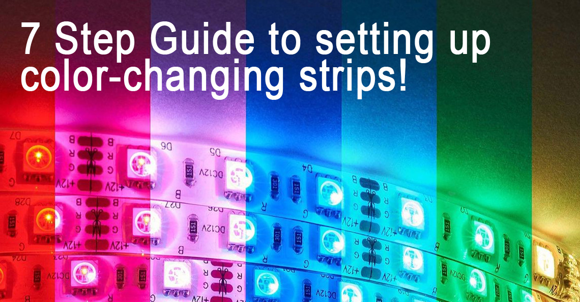 How to Install Color Changing LEDs in a Room - LEDSupply Blog