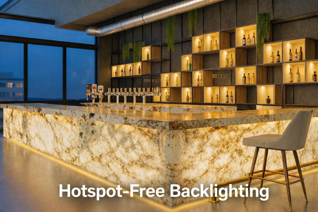 Hotspot-Free LED Sheet Back Lighting