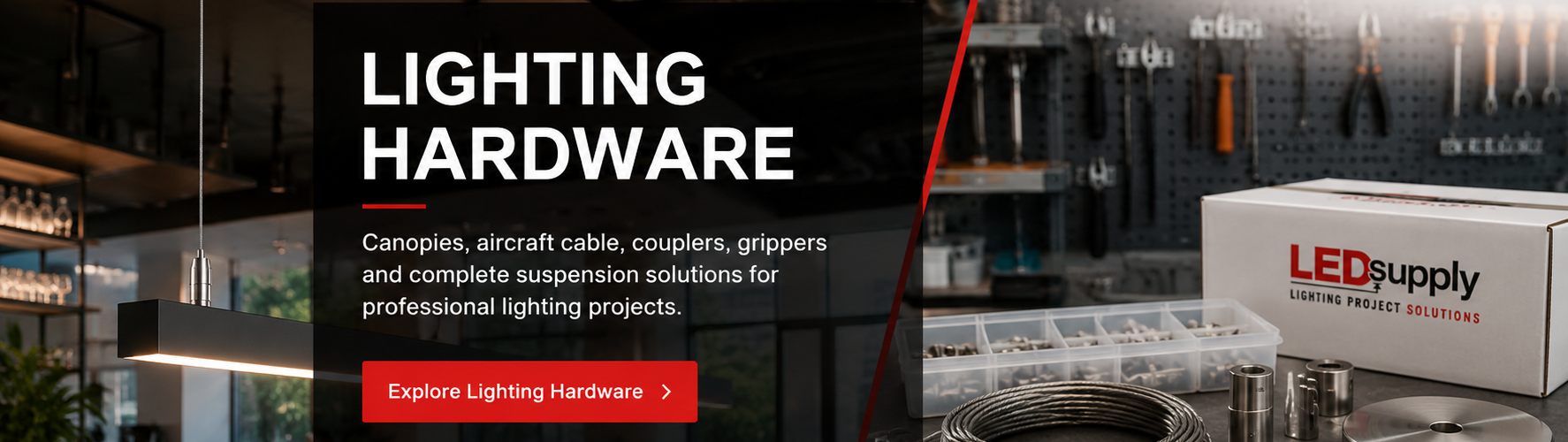 Lighting Hardware from LEDSupply