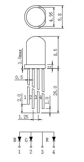 LED rescessed ceiling downlight