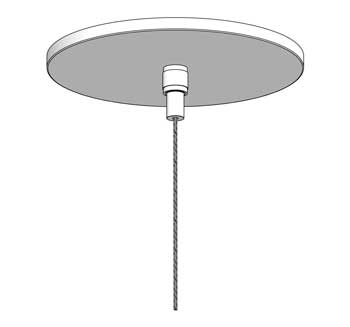 canopy with coupler and cable