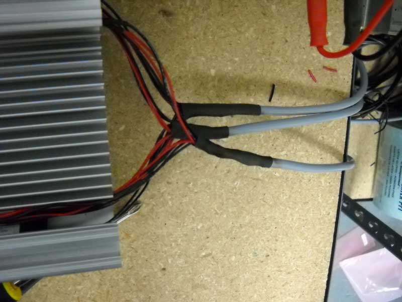 Group and Heat Shrink Wires Together