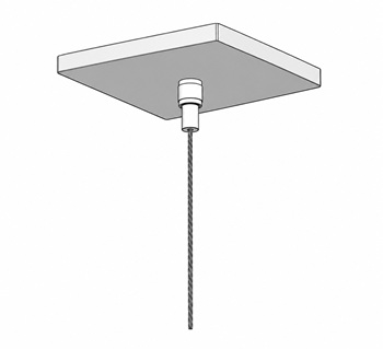 canopy with coupler and cable