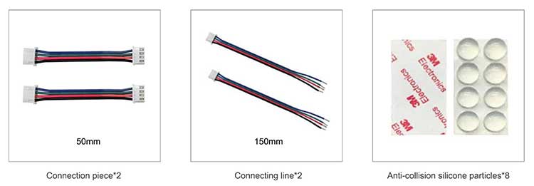 RGB led sheet accessories