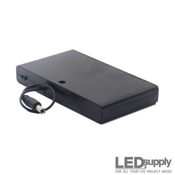 AA Battery Holders with Switch/Leads