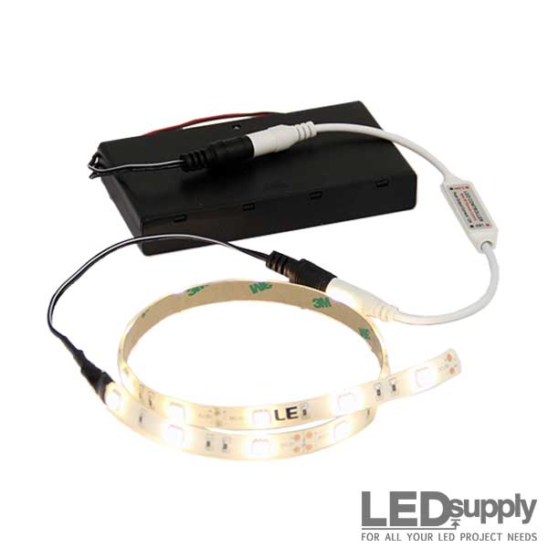 Battery-Operated LED Light Strip