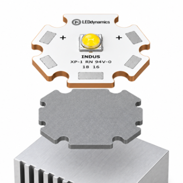 HexaTherm™ Thermal Pads for 20mm 1-Up LED Stars