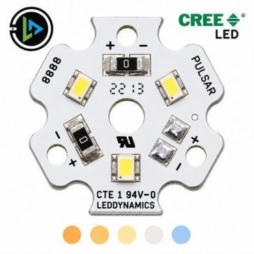 3-Up Cree XE-G White 20mm LED Star - Optics Ready™