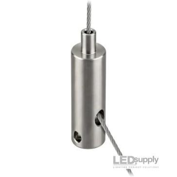 Cable Gripper: Self-Locking, 1/4-20 Female Thread, Side-Exit for 1/16" Aircraft Cable