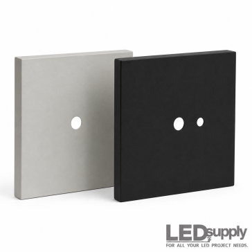 5" Square Canopy - Low Profile for Aircraft Cable Suspension
