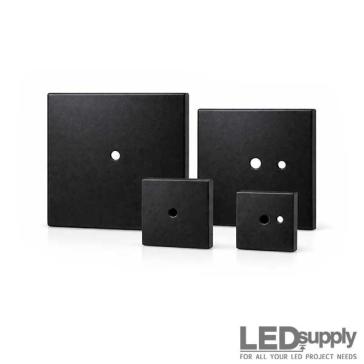 Square Canopy - Aircraft Cable Suspension, Low Profile 2" & 5"