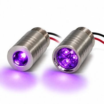 INDUS™ Dynamic 3W UV LED Star Module - Inc. Housing, 20mm Star & Optics