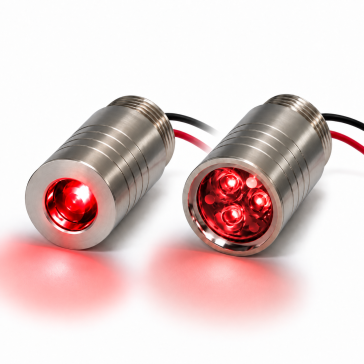 INDUS™ Dynamic 3W Red/Near IR LED Star Module - Inc. Housing, 20mm Star & Optics