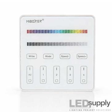 4-Zone LED Strip Wall Remote Control