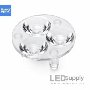 Optic: 20mm 3-Up XP Series TIR Lens Array - Fusion Optix