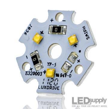 INDUS™ 3-Up LUXEON C White 20mm LED Star - Optics Ready™