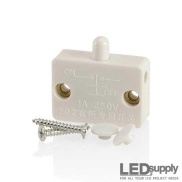 Pressure Switch for Doors, Cabinets or Drawers