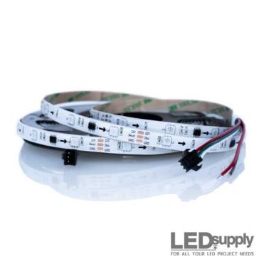 Addressable RGB Waterproof LED Strip Light — 12V, Pixel Control, IP65