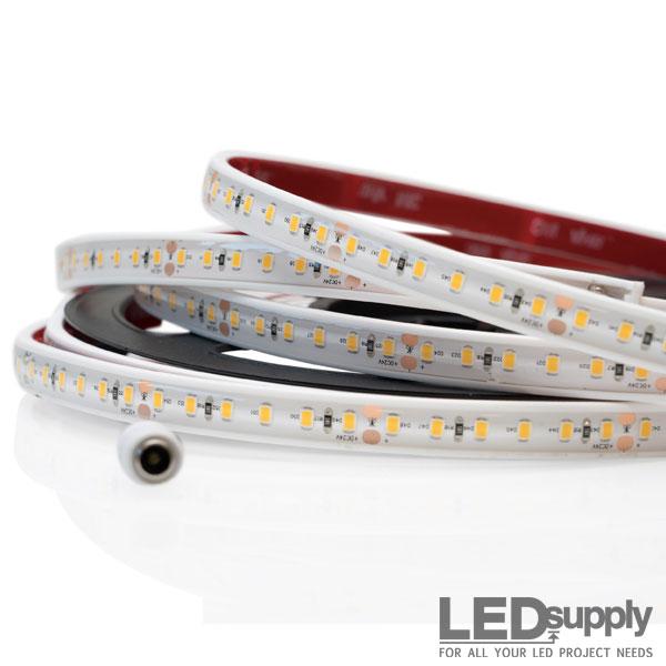 Outdoor LED Strip Lights Waterproof, IP68, 16.4ft Dimmable, 12V