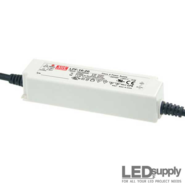 MeanWell LPF-40-48 LED Driver transformador 48v voltios a prueba de agua IP67 
