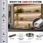 95+ CRI Tunable White Ultra-High Density LED Strip Light - 24V, 2200K-5000K, IP20