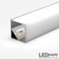 Corner LED Aluminum Channel for Strip Lights - ALC1001