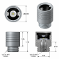 INDUS™ 3W Dynamic LED Lighting Module Kit - Inc. 1-Up Stars and 26.5mm TIR Optic