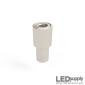 2-Piece Cable Coupler – 1/4-20 Female Thread, Nickel-Plated Brass for 1/16