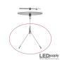 Cable Gripper: Self Locking, Side-Exit Cable with 3/16