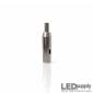 Cable Gripper: Top-Adjusting, 1/4-20 Female Thread, Side-Exit for 1/16