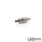Cord Gripper: Self-Locking, Bottom-Exit for 6AWG Power Cord, 1/4-20 Male Thread