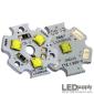 20mm LED Star: 3-Up Cree XLamp XT-E - MCPCB- White LEDs