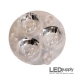 10507 Carclo Lens - 3-Up Narrow Spot LED Optic