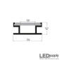 Slim Millwork Channel for 10mm/0.5