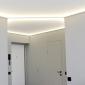 Slim 24mm Optics Ready™ Surface Mount LED Channel - inc. Optical Lens & End Caps