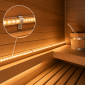 10mm Tunable White LED Strip Connector: IP68 High Temp, Submersible - Easy Push-Down Design with 6