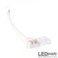 10mm RGB LED Strip Connector: IP68 High Temp, Submersible - Easy Push-Down Design with 6