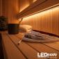 Sauna-Rated Tunable White LED Strip Light — 24V, 2700K-6500K, High-Temp IP68