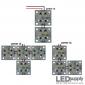 DynaSquare 12V 3-Up Color LED Light Engine