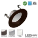 3-Inch LED Downlight Remodel Can & Dark Bronze Trim